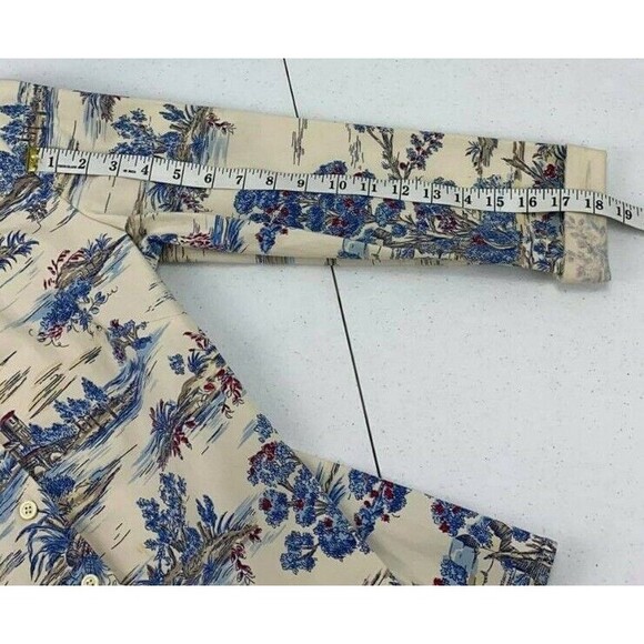 Maren 3/4 Sleeve Button Up Top Size Small Vintage Made in the USA - Picture 7 of 9